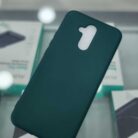 Huawei Mate 20 Lite Uyumlu Koyu Yeşil İçi Kadife Kaplama Lansman Kılıf