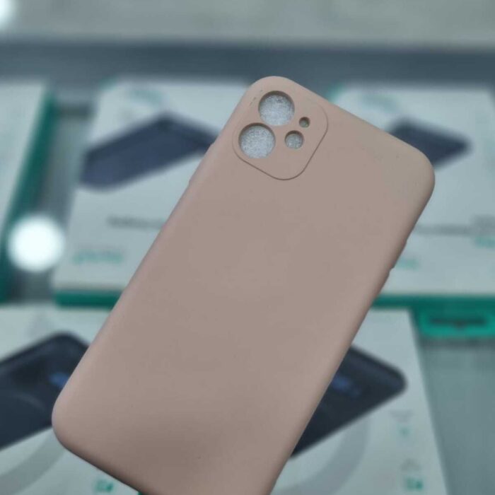 iPhone 11 Bej İçi Kadife Kapalama Lansman Kılıf