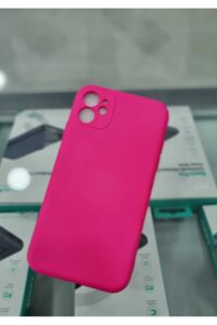 iPhone 11 Fuşya İçi Kadife Kapalama Lansman Kılıf