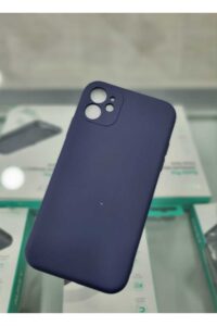 iPhone 11 Lacivert İçi Kadife Kapalama Lansman Kılıf