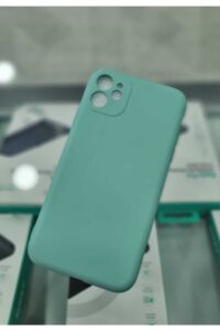 iPhone 11 Pastel Yeşil İçi Kadife Kapalama Lansman Kılıf