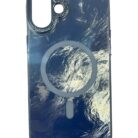 iPhone 16 Plus Beyaz Marble Kılıf