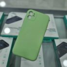 iPhone 11 Yeşil İçi Kadife Kapalama Lansman Kılıf
