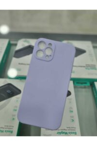 iPhone 12 Pro Max Lila İçi Kadife Kapalama Lansman Kılıf