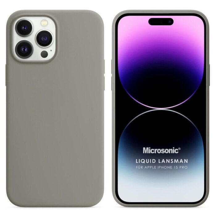 iPhone 12 PROMAX Gri Lansman Kılıf