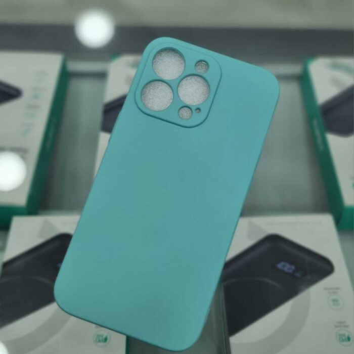 iPhone 13 Pro Aqua İçi Kadife Kapalama Lansman Kılıf