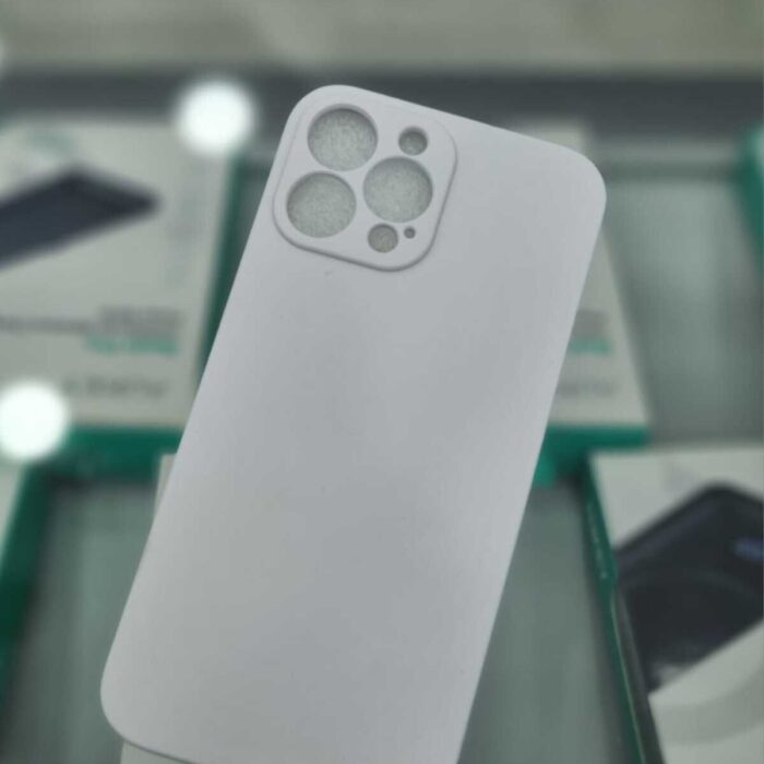 iPhone 13 Pro Beyaz İçi Kadife Kapalama Lansman Kılıf