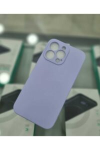 iPhone 13 Pro Lila İçi Kadife Kapalama Lansman Kılıf