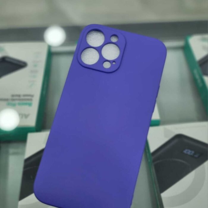 iPhone 13 Pro Max Açık Mor İçi Kadife Kapalama Lansman Kılıf