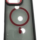 iPhone 16 Pro Max Kırmızı Smoke Magsafe Kılıf