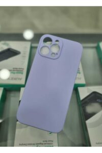 iPhone 13 Pro Max Lila İçi Kadife Kapalama Lansman Kılıf