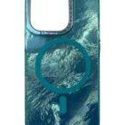 iPhone 16 Pro Turkuaz Marble Kılıf