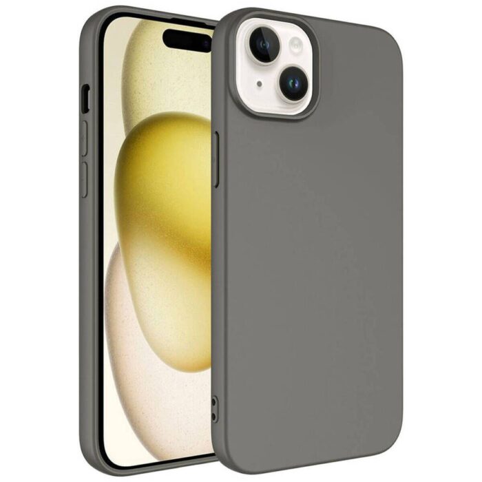 iPhone 15 PLUS Gri Lansman Kılıf