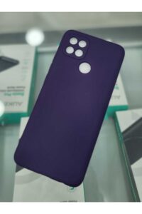 Oppo 15/A15S Derin Mor  İçi Kadife Kaplama Lansman Kılıf