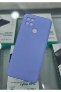 Oppo 15/A15S Lila  İçi Kadife Kaplama Lansman Kılıf