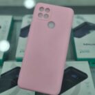 Oppo 15/A15S Pembe  İçi Kadife Kaplama Lansman Kılıf