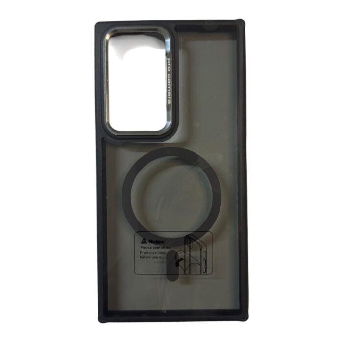 Samsung S24 Ultra Gri Smoke Magsafe Kılıf