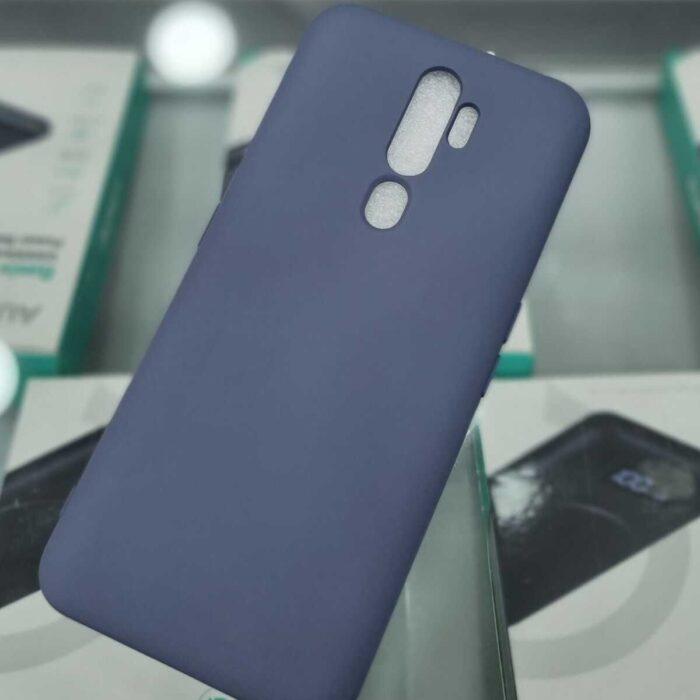 Oppo A5  2020 Gri İçi Kadife Kaplama Lansman Kılıf