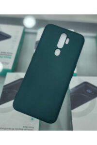 Oppo A5  2020 Koyu Yeşil İçi Kadife Kaplama Lansman Kılıf