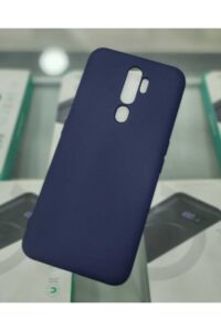 Oppo A5  2020 Lacivert İçi Kadife Kaplama Lansman Kılıf