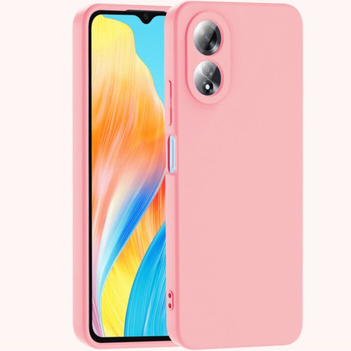 Oppo A60 Şeker Pembe Lansman Kılıf