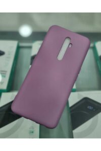 Oppo Reno 2z Salkım Mor Renk  İçi Kadife Kaplama Lansman Kılıf
