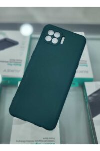 Oppo Reno 4 Lite Koyu Yeşil İçi Kadife Kaplama Lansman Kılıf