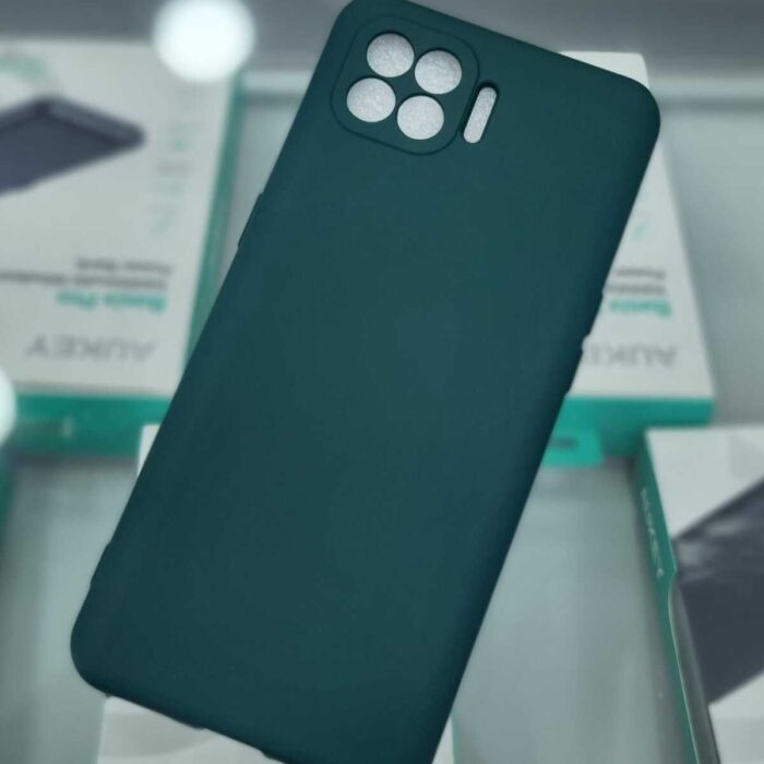 Oppo Reno 4 Lite Koyu Yeşil İçi Kadife Kaplama Lansman Kılıf
