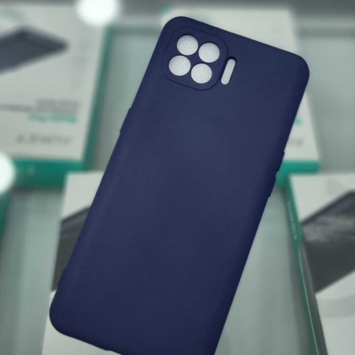 Oppo Reno 4 Lite Lacivert  İçi Kadife Kaplama Lansman Kılıf