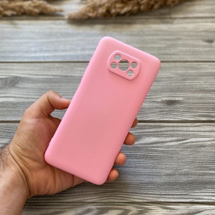 Poco X 3 Şeker Pembe Lansman Kılıf