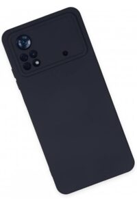 Poco X 4 PRO Lacivert Lansman Kılıf