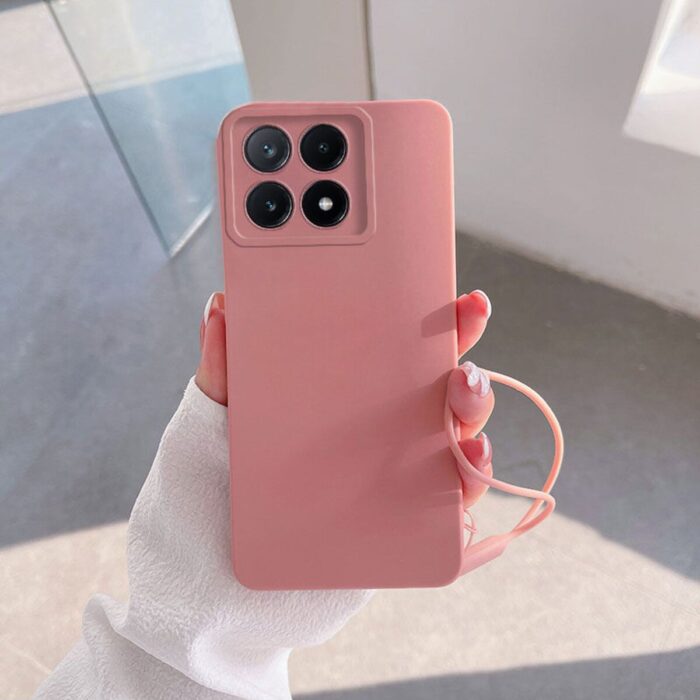 Poco X 6 PRO Şeker Pembe Lansman Kılıf