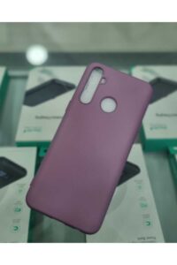 Realme 5i Lansman Salkım Mor Kılıf