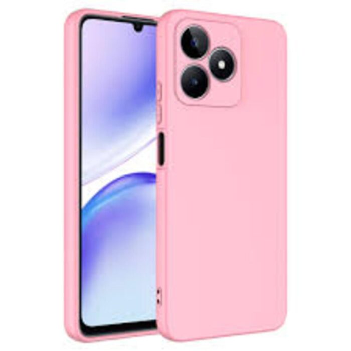 Realme C 53 Şeker Pembe Lansman Kılıf