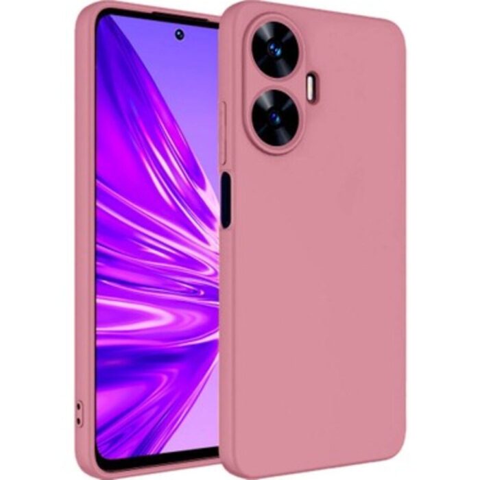 Realme C 55 Şeker Pembe Lansman Kılıf