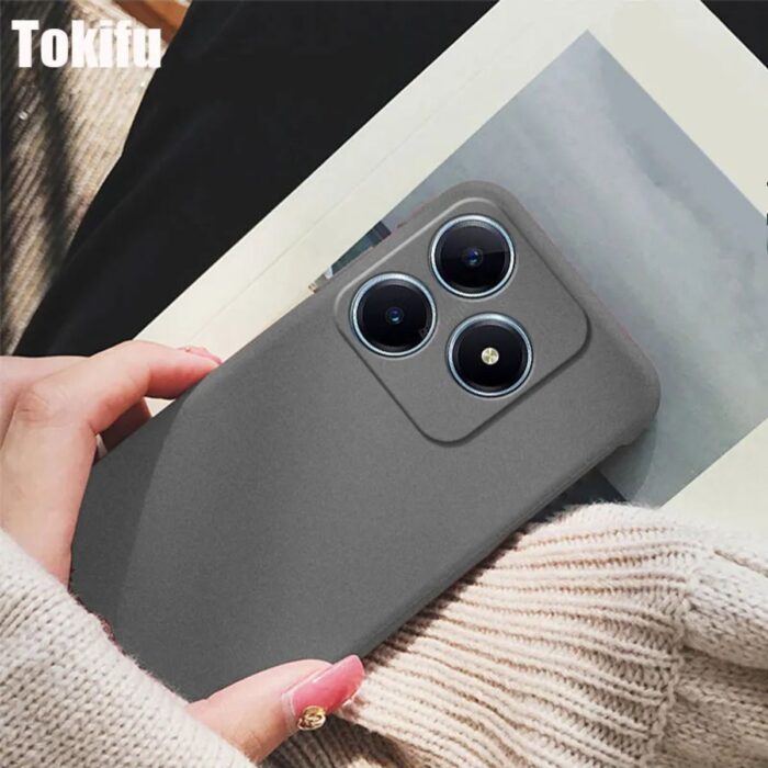 Realme C 63 Gri Lansman Kılıf