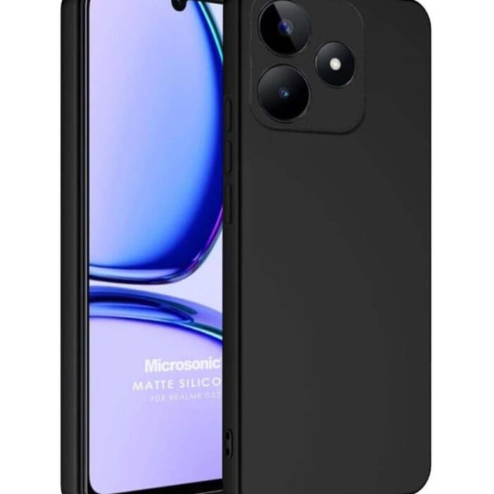 Realme C 63 Siyah Lansman Kılıf
