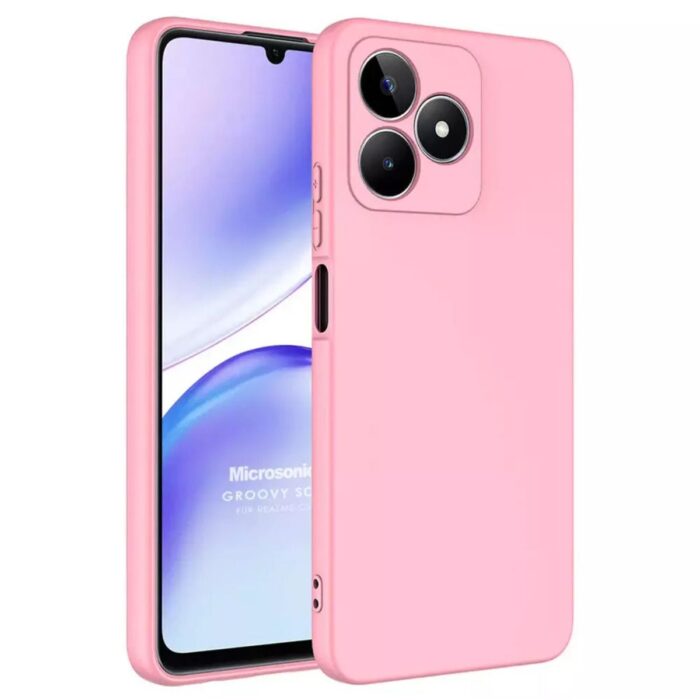 Realme C 65 4 G Şeker Pembe Lansman Kılıf