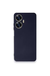 Realme C55 Lacivert Lansman Kılıf