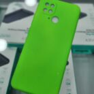 Redmi 10C Fosfor Yeşil İçi Kadife Kaplama Lansman Kılıf