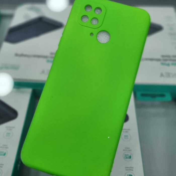 Redmi 10C Fosfor Yeşil İçi Kadife Kaplama Lansman Kılıf