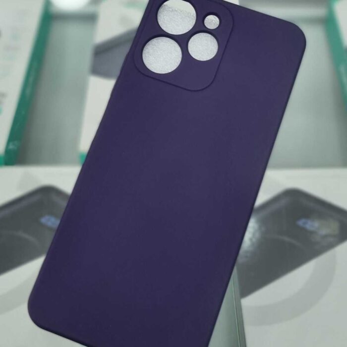 Redmi 12 Derin Mor İçi Kadife Kaplama Lansman Kılıf