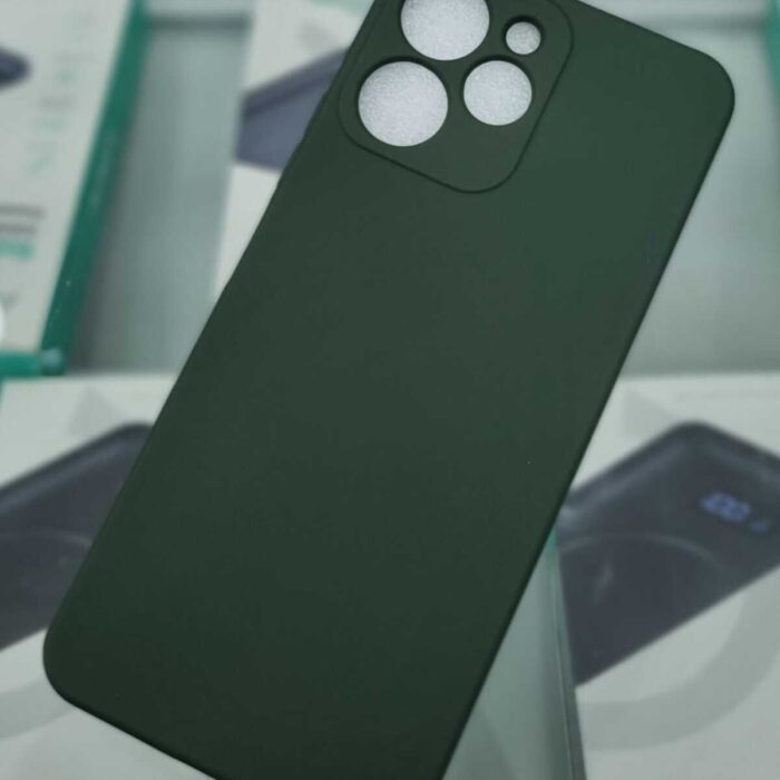 Redmi 12 Koyu Yeşil İçi Kadife Kaplama Lansman Kılıf