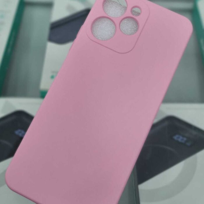 Redmi 12 Pembe İçi Kadife Kaplama Lansman Kılıf