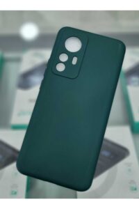 Redmi 12T Koyu Yeşil İçi Kadife Kaplama Lansman Kılıf