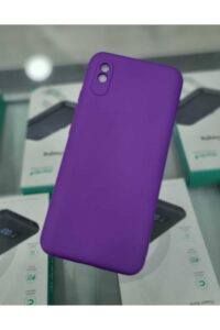 Redmi 9A Mor İçi Kadife Kaplama Lansman Kılıf