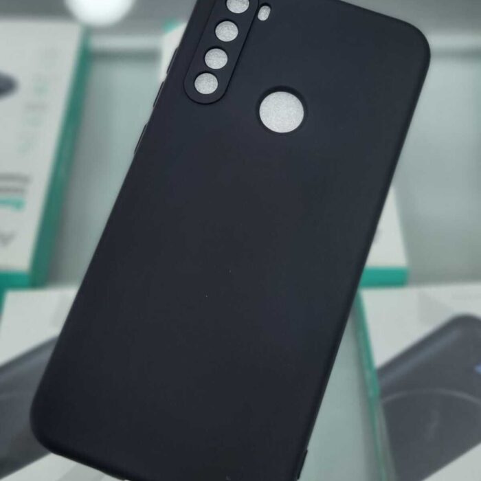 Redmi Note 8 Siyah İçi Kadife Kaplama Lansman Kılıf