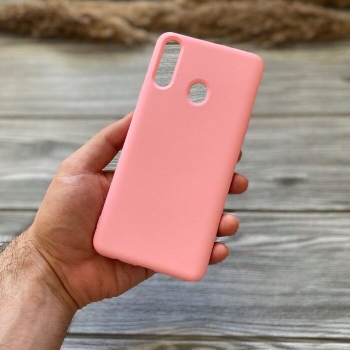 Samsung Galaxy A 20 S Şeker Pembe Lansman Kılıf