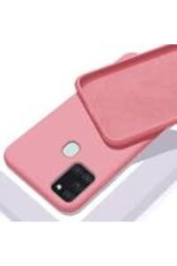 Samsung Galaxy A 21 S Şeker Pembe Lansman Kılıf