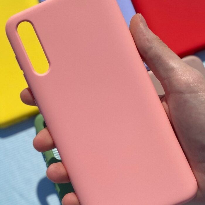 Samsung Galaxy A 50 Şeker Pembe Lansman Kılıf